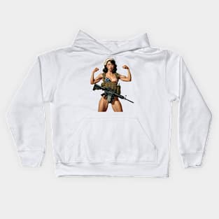 Tactical Girl Kids Hoodie